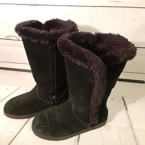 YBS SUEDE LEATHER WINTER BOOTS